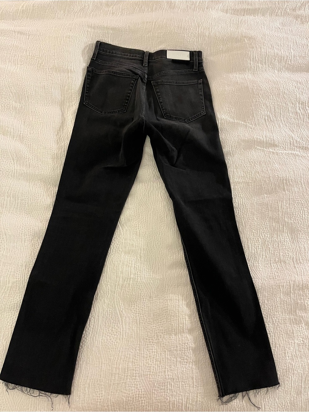 RE/DONE Women’s Black Slim Straight Jeans - Picture 2 of 5